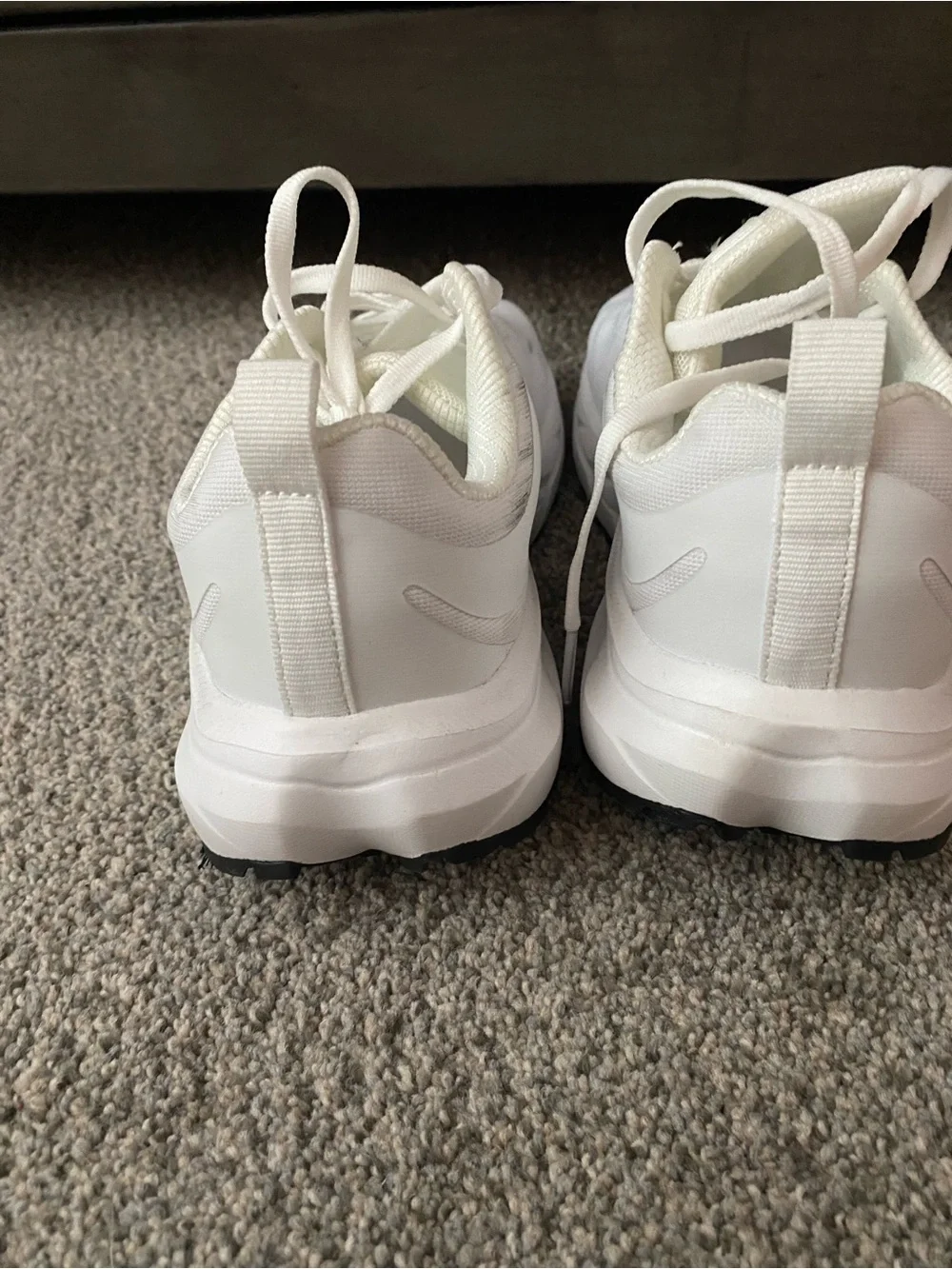 Women's All-White Lightweight Athletic Sneakers